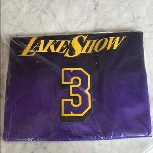 Men’s Anthony Davis size medium Purple and Gold Lake Show Jersey